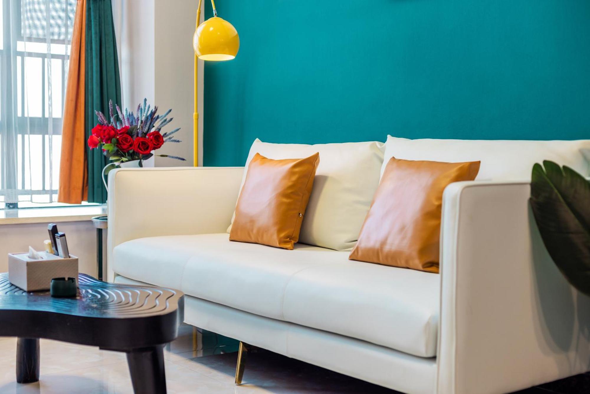 Lavendar Duplex Apartment Guangzhou Luaran gambar