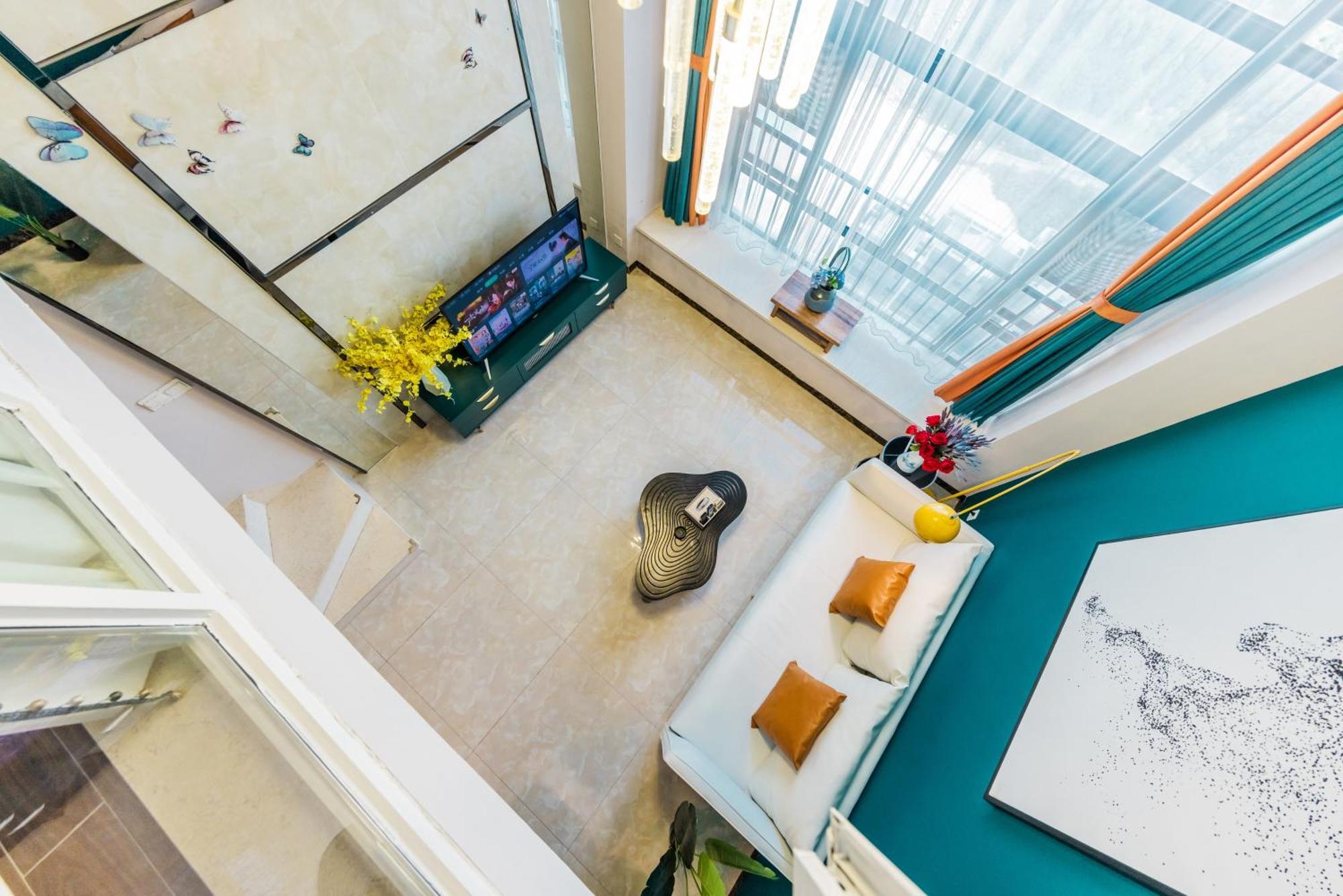 Lavendar Duplex Apartment Guangzhou Luaran gambar