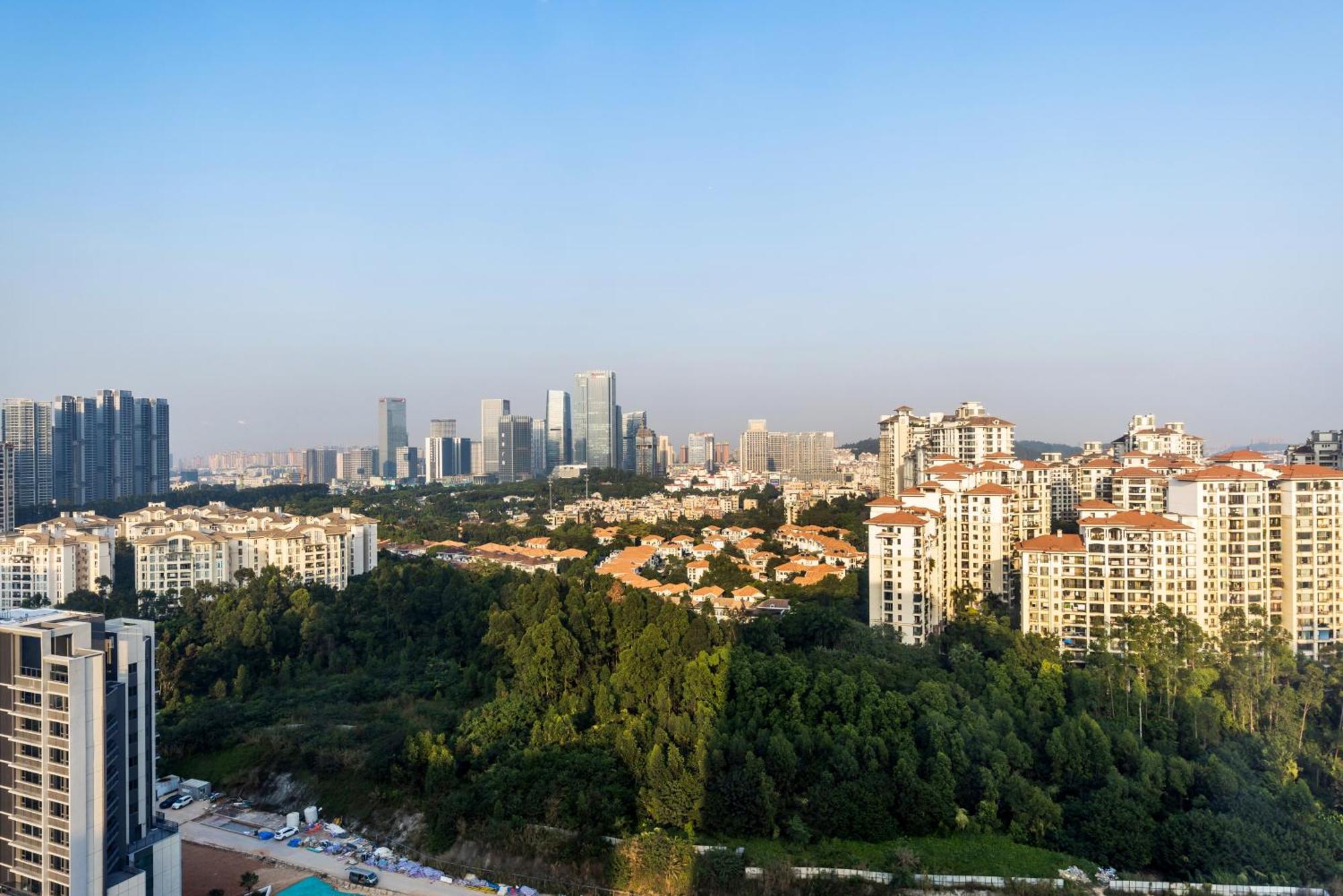Lavendar Duplex Apartment Guangzhou Luaran gambar