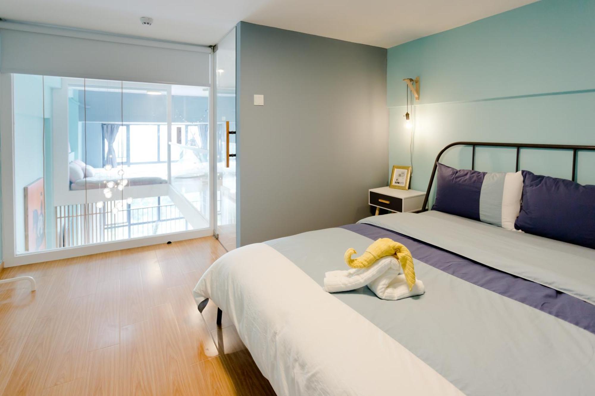 Lavendar Duplex Apartment Guangzhou Luaran gambar