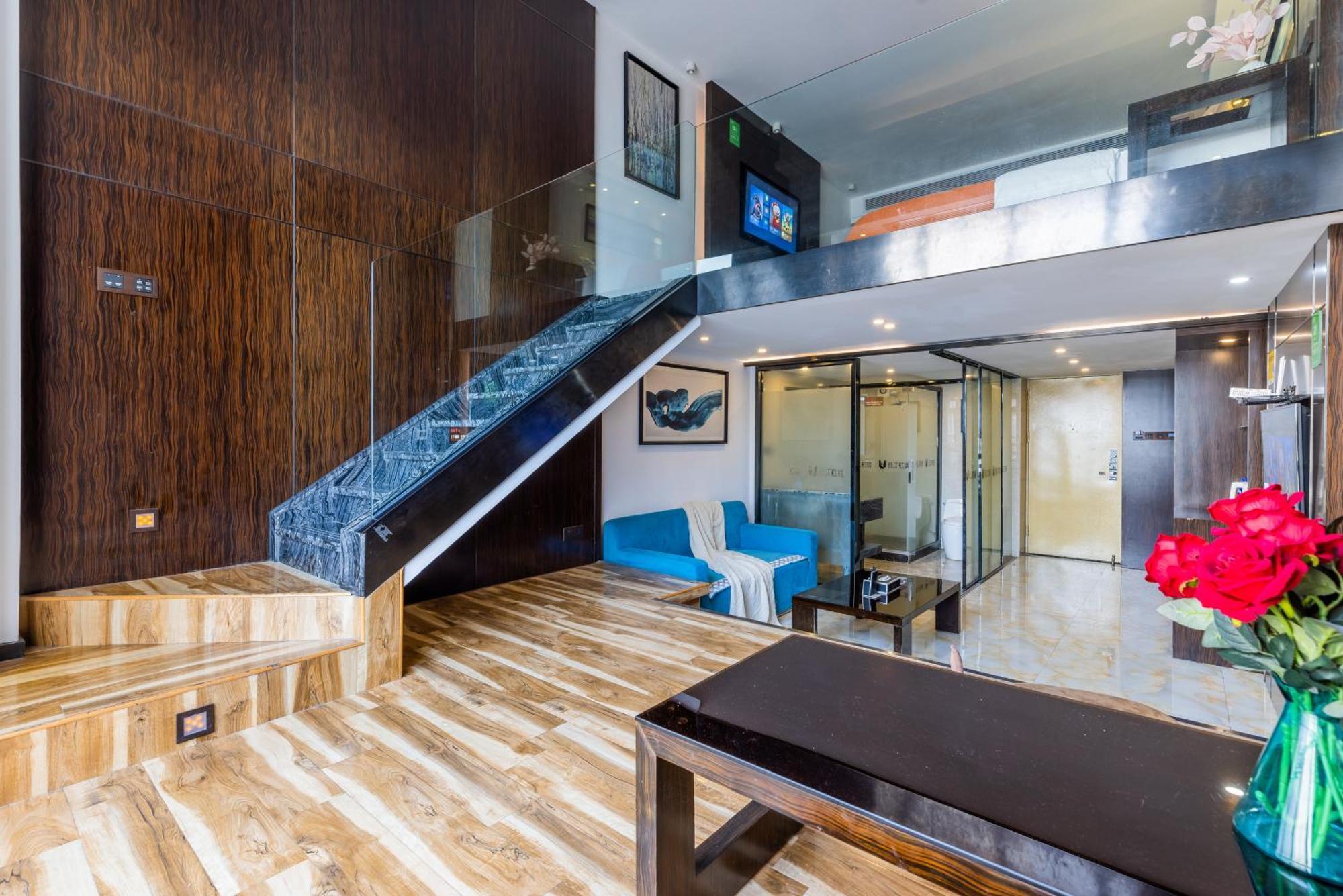 Lavendar Duplex Apartment Guangzhou Luaran gambar
