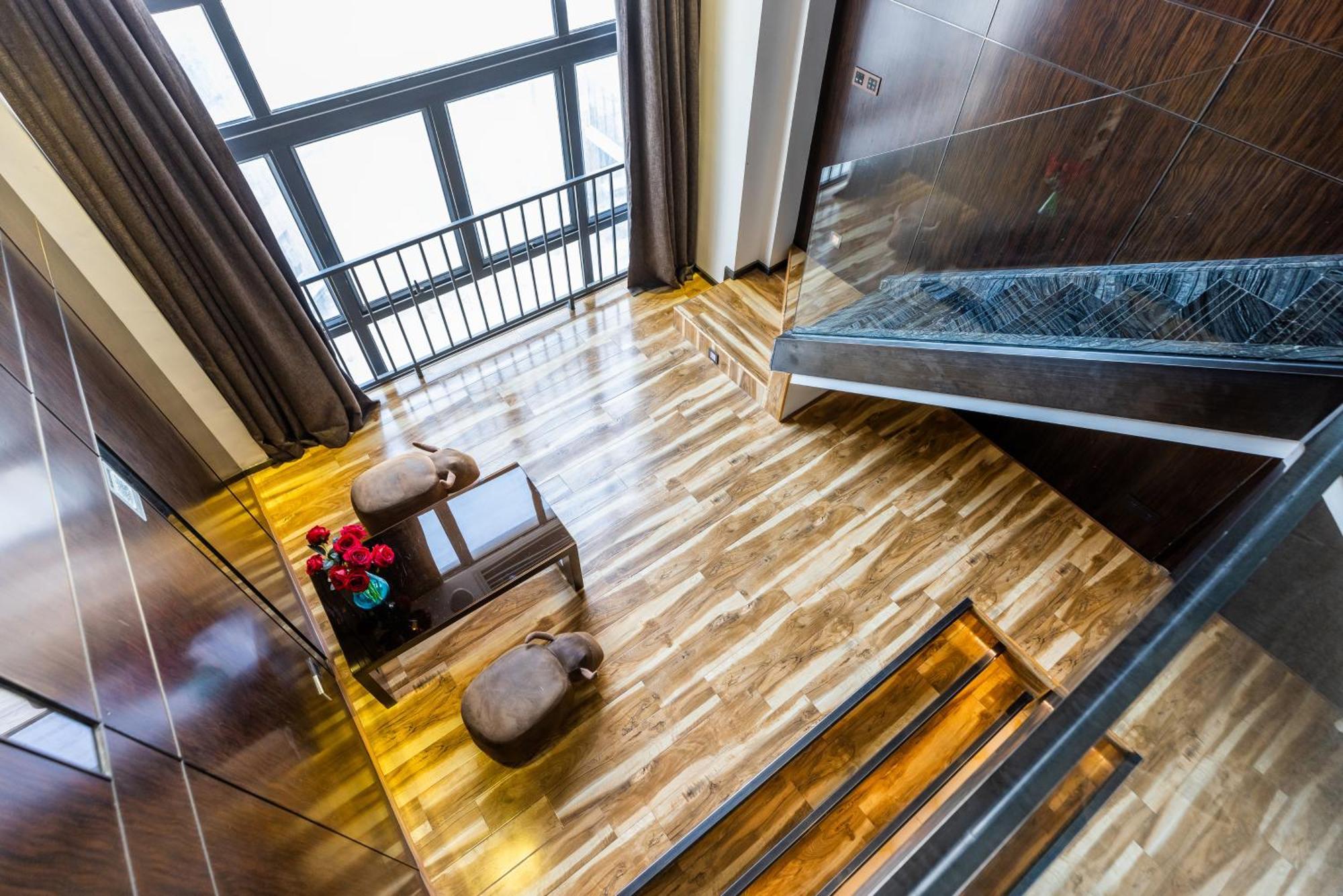 Lavendar Duplex Apartment Guangzhou Luaran gambar