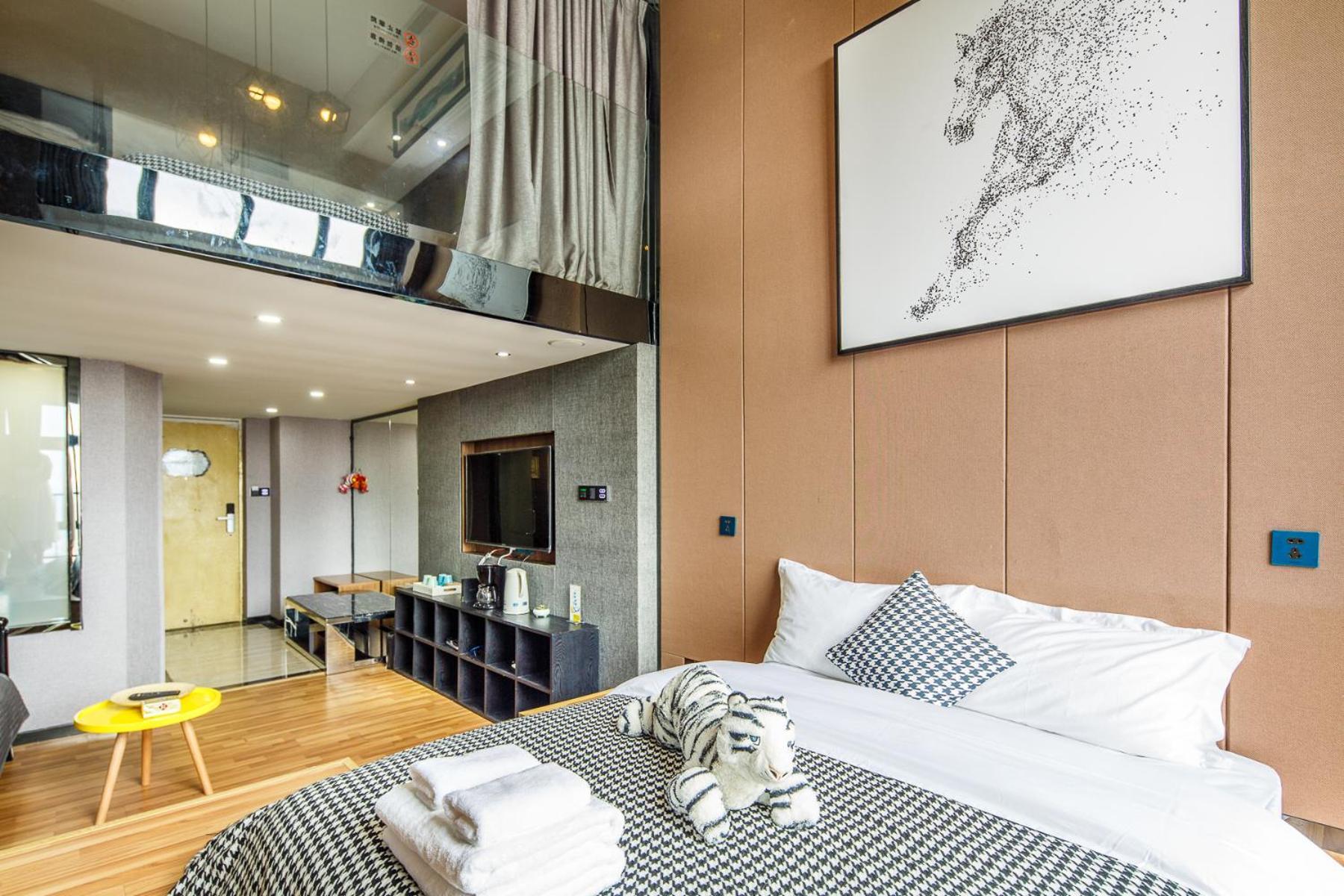 Lavendar Duplex Apartment Guangzhou Luaran gambar