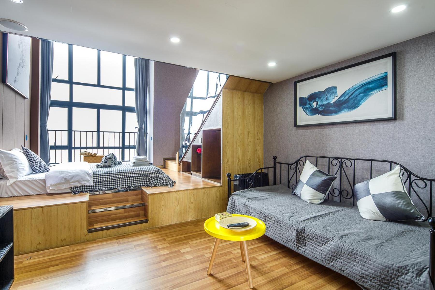 Lavendar Duplex Apartment Guangzhou Luaran gambar
