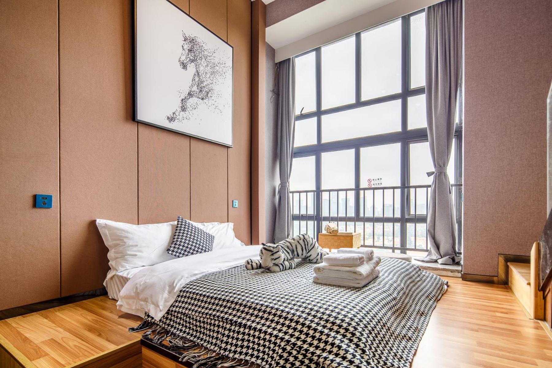 Lavendar Duplex Apartment Guangzhou Luaran gambar