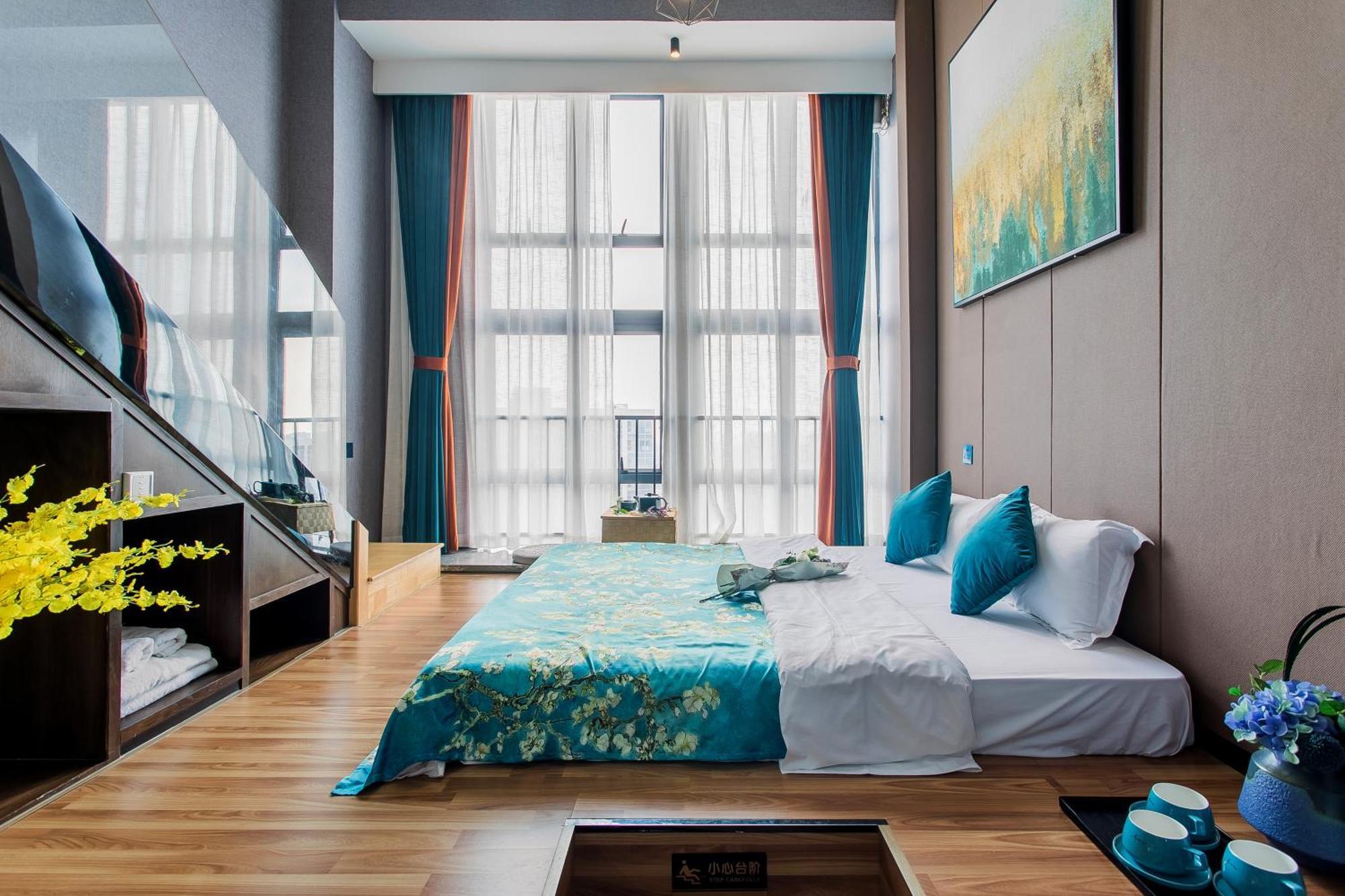 Lavendar Duplex Apartment Guangzhou Luaran gambar